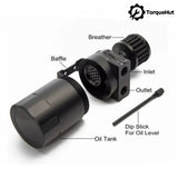 Engine Oil Catch Can Kit – Baffled Aluminium Breather System